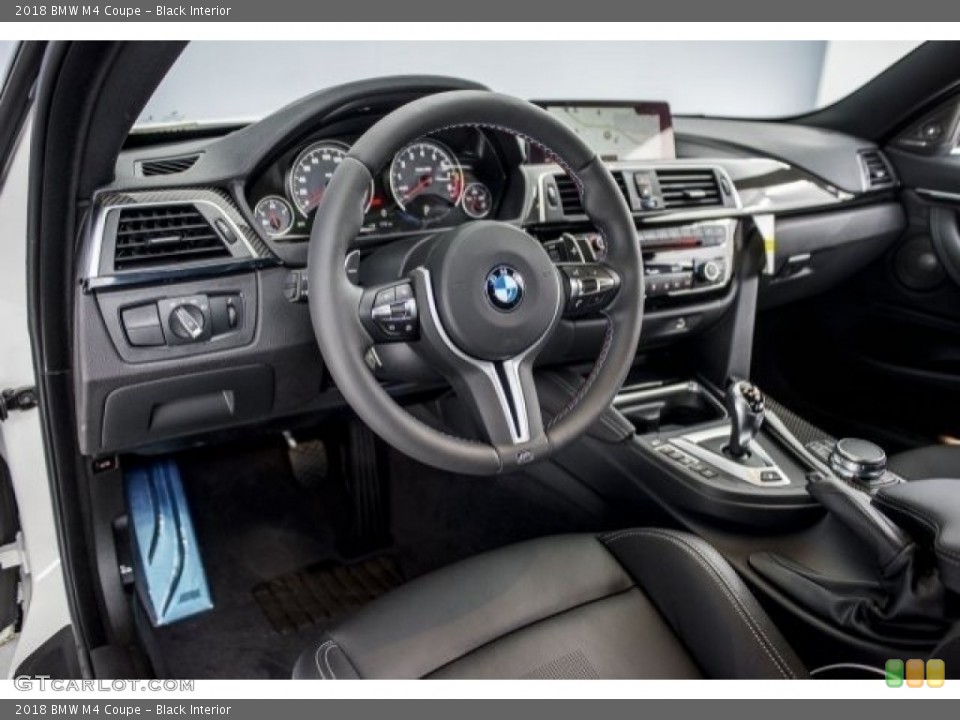Black Interior Dashboard for the 2018 BMW M4 Coupe #120719039