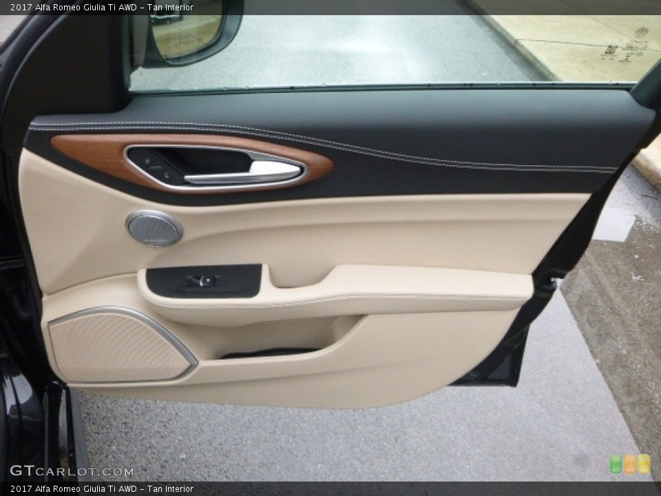 Tan Interior Door Panel for the 2017 Alfa Romeo Giulia Ti AWD #120722801