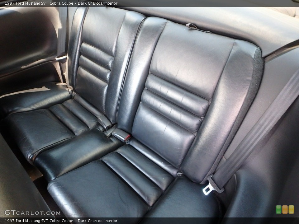 Dark Charcoal Interior Rear Seat for the 1997 Ford Mustang SVT Cobra Coupe #120741998