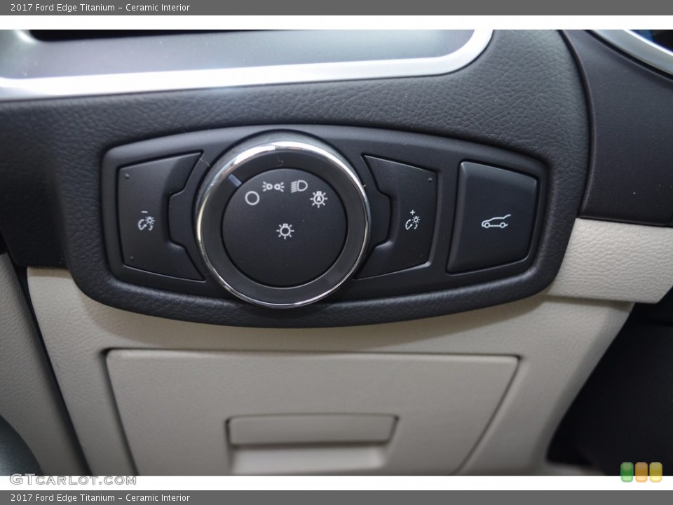 Ceramic Interior Controls for the 2017 Ford Edge Titanium #120743836