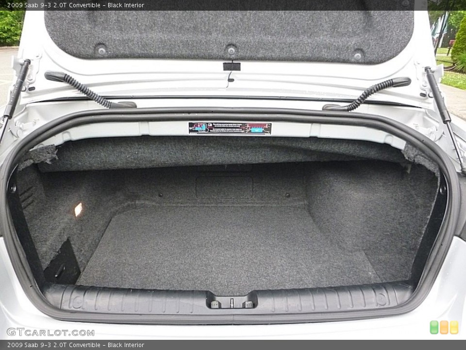 Black Interior Trunk for the 2009 Saab 9-3 2.0T Convertible #120743906