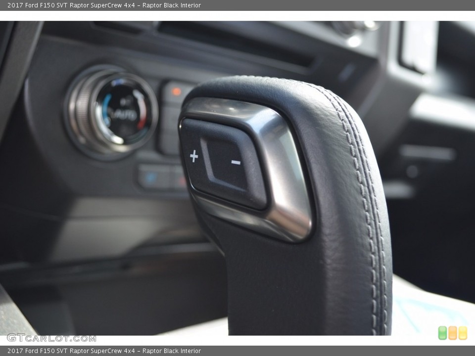 Raptor Black Interior Transmission for the 2017 Ford F150 SVT Raptor SuperCrew 4x4 #120755821