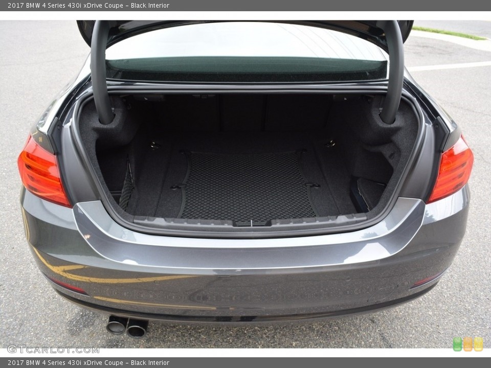 Black Interior Trunk for the 2017 BMW 4 Series 430i xDrive Coupe #120759478