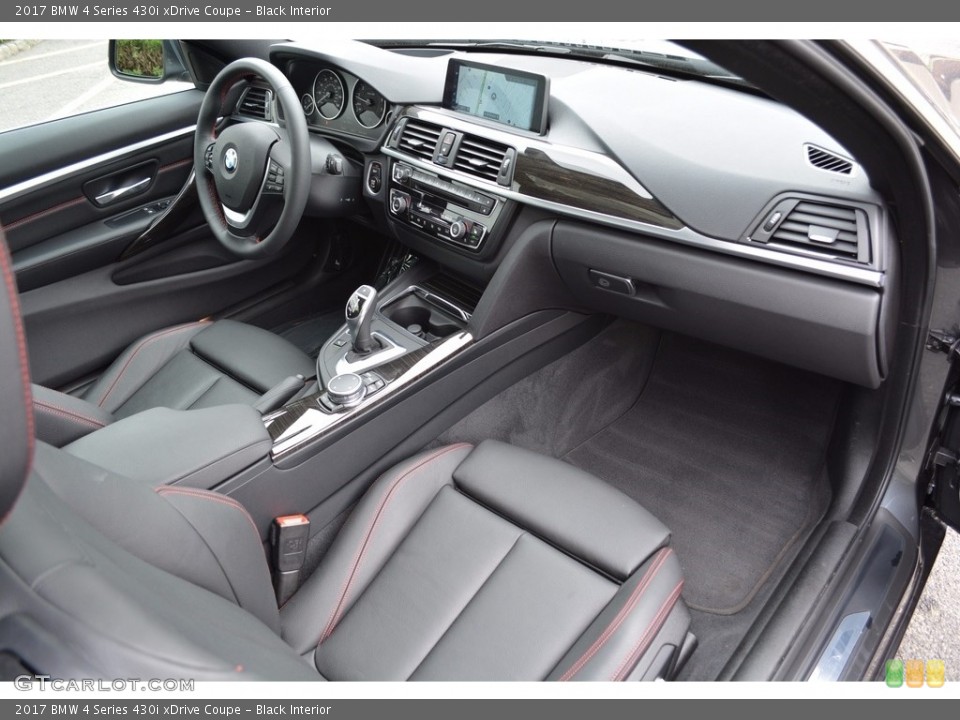 Black Interior Front Seat for the 2017 BMW 4 Series 430i xDrive Coupe #120759580