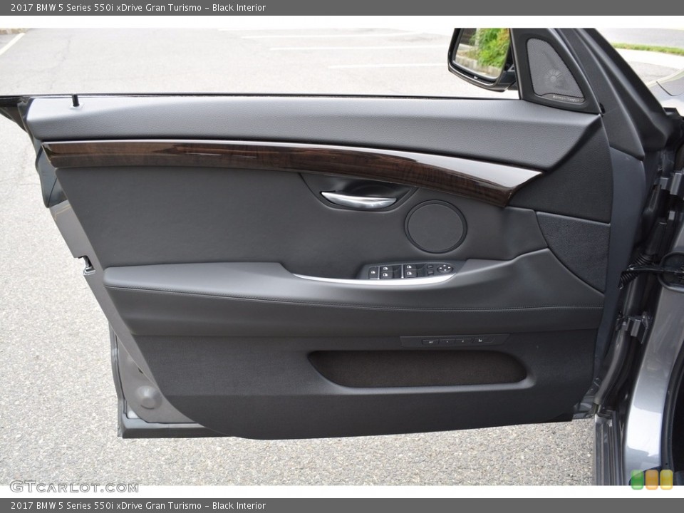 Black Interior Door Panel for the 2017 BMW 5 Series 550i xDrive Gran Turismo #120760018