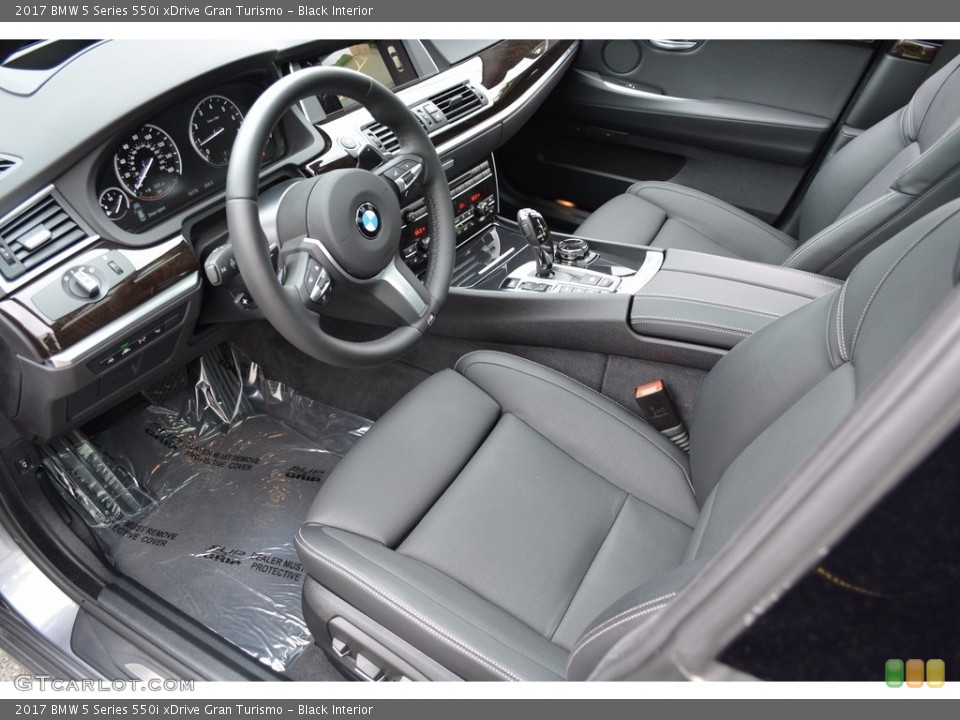 Black Interior Photo for the 2017 BMW 5 Series 550i xDrive Gran Turismo #120760069
