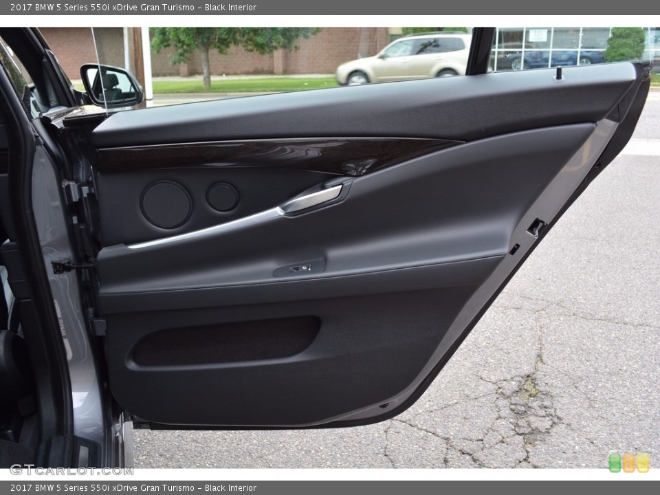Black Interior Door Panel for the 2017 BMW 5 Series 550i xDrive Gran Turismo #120760441