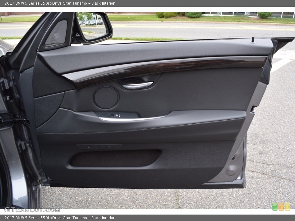 Black Interior Door Panel for the 2017 BMW 5 Series 550i xDrive Gran Turismo #120760495