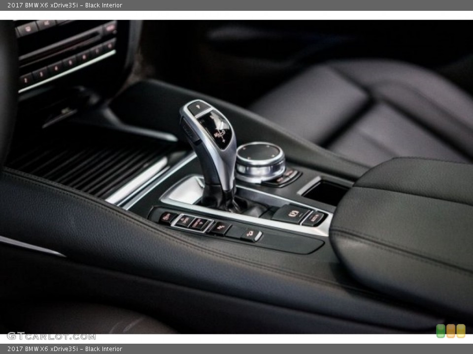 Black Interior Transmission for the 2017 BMW X6 xDrive35i #120765814
