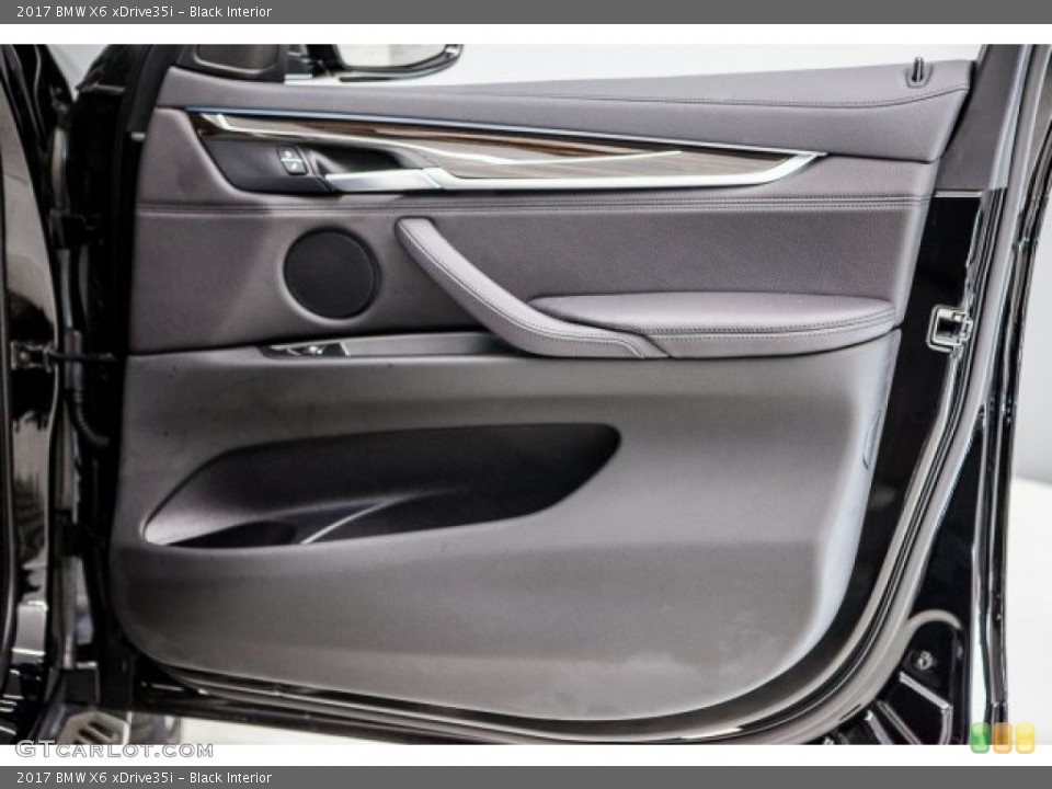 Black Interior Door Panel for the 2017 BMW X6 xDrive35i #120765967