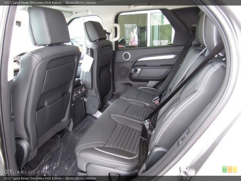Ebony/Ebony Interior Rear Seat for the 2017 Land Rover Discovery First Edition #120770645