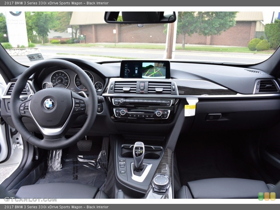 Black Interior Dashboard for the 2017 BMW 3 Series 330i xDrive Sports Wagon #120772864