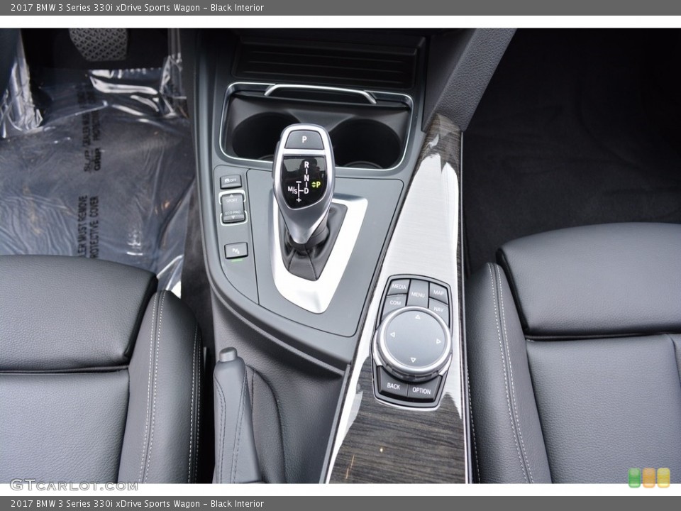 Black Interior Controls for the 2017 BMW 3 Series 330i xDrive Sports Wagon #120772870