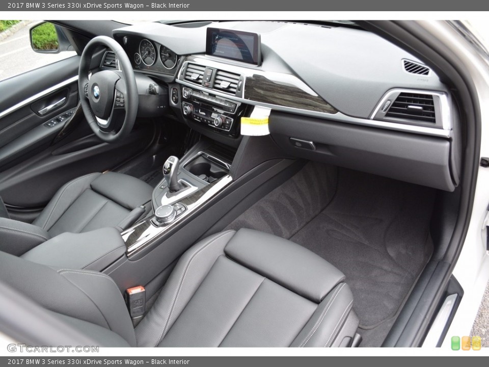 Black Interior Dashboard for the 2017 BMW 3 Series 330i xDrive Sports Wagon #120772900