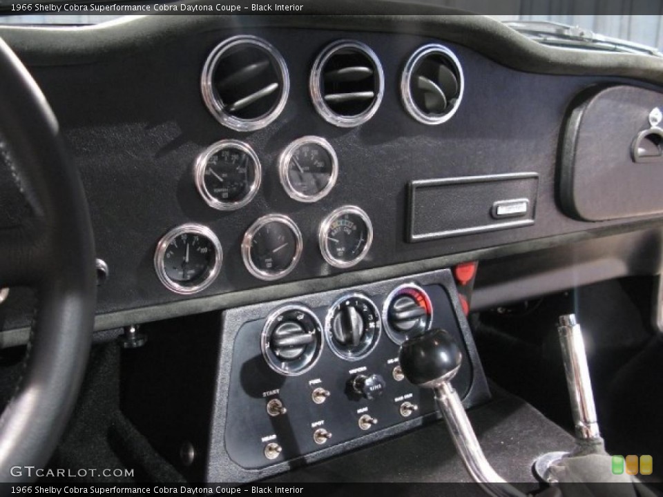 Black Interior Gauges for the 1966 Shelby Cobra Superformance Cobra Daytona Coupe #12077968