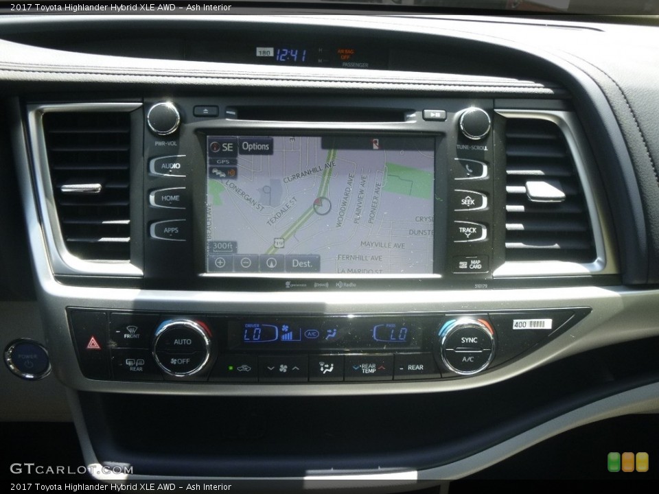 Ash Interior Navigation for the 2017 Toyota Highlander Hybrid XLE AWD #120780915