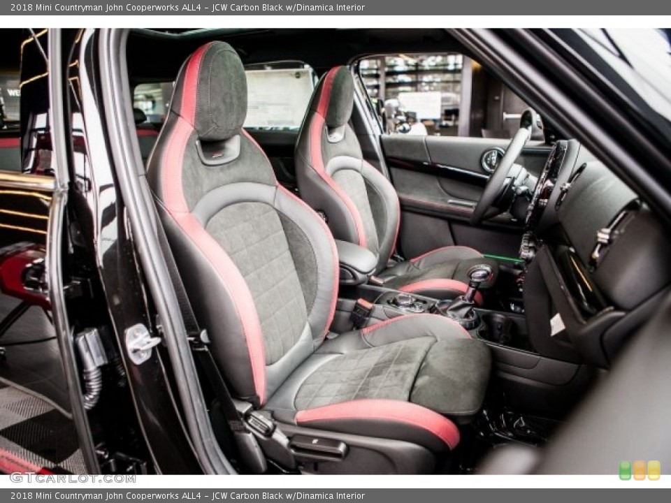 JCW Carbon Black w/Dinamica Interior Photo for the 2018 Mini Countryman John Cooperworks ALL4 #120788334