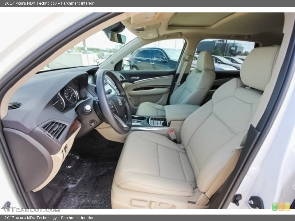 Parchment Interior Photo for the 2017 Acura MDX Technology #120805401