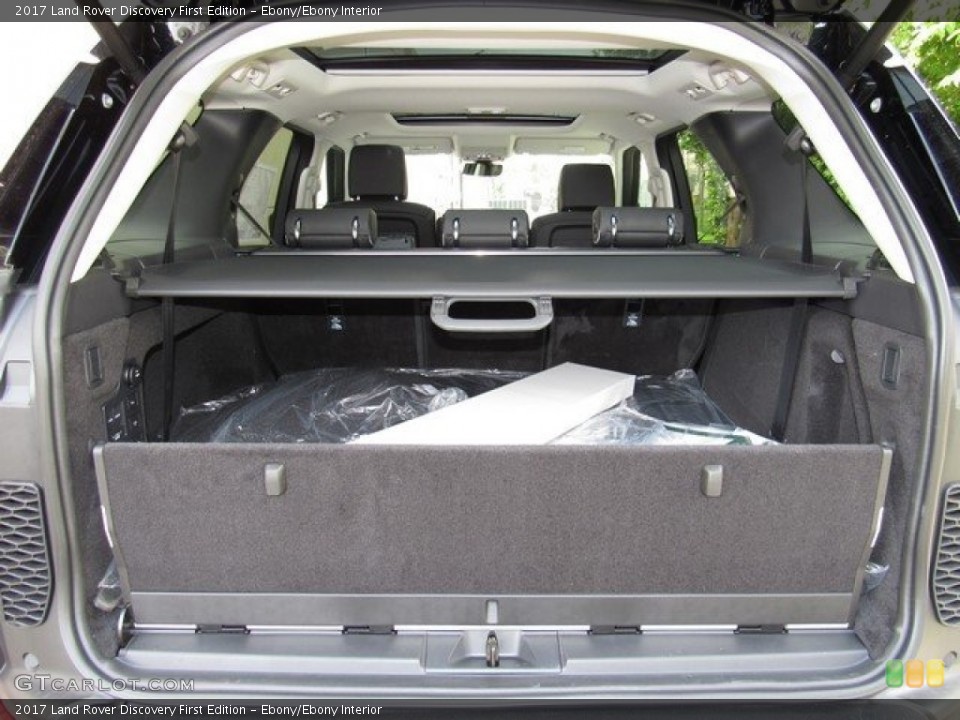 Ebony/Ebony Interior Trunk for the 2017 Land Rover Discovery First Edition #120868745