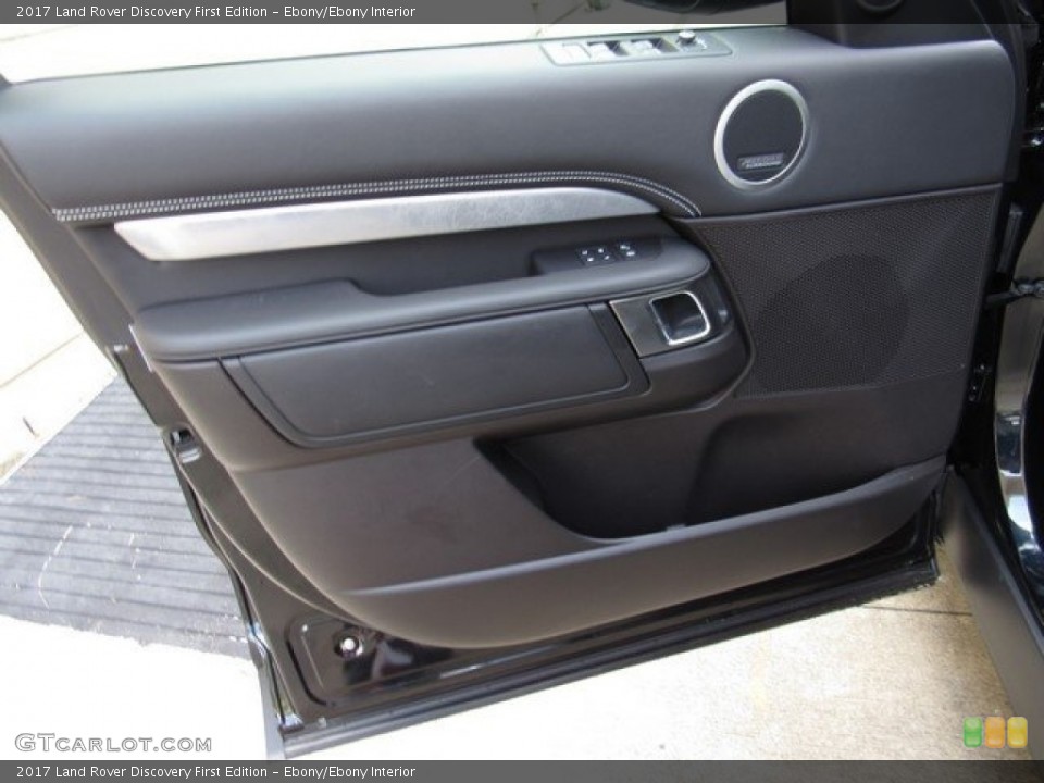 Ebony/Ebony Interior Door Panel for the 2017 Land Rover Discovery First Edition #120868772