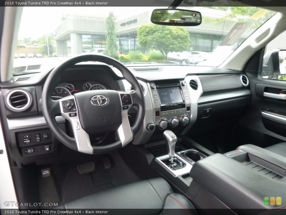 Black Interior Photo for the 2016 Toyota Tundra TRD Pro CrewMax 4x4 #120870284