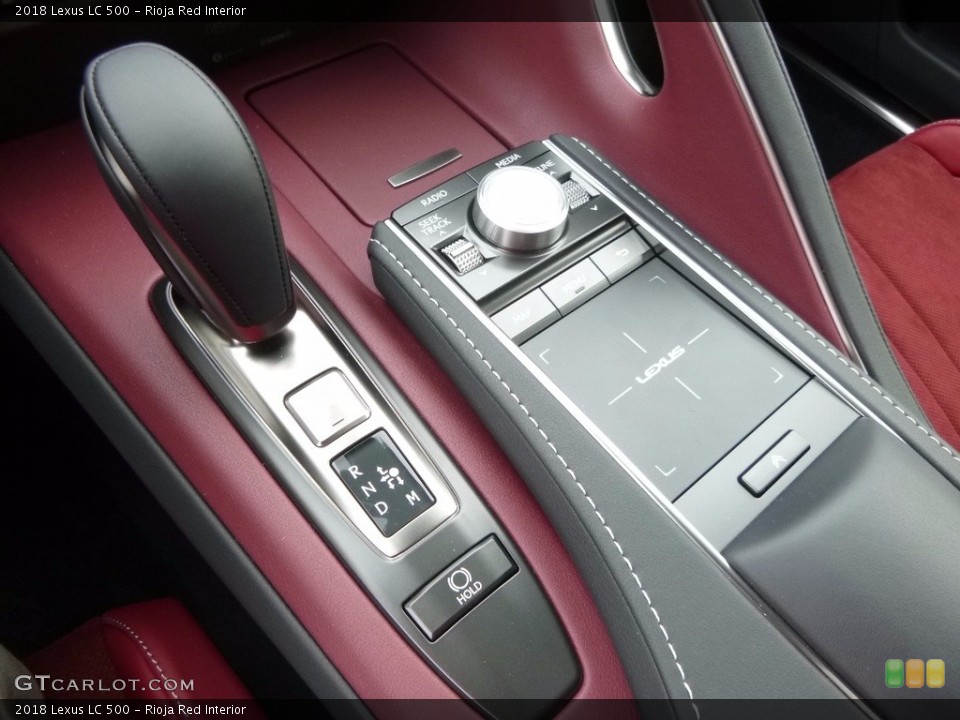 Rioja Red Interior Transmission for the 2018 Lexus LC 500 #120870656