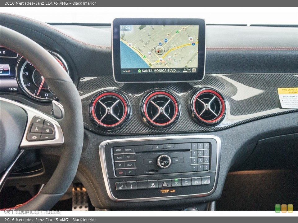 Black Interior Controls for the 2016 Mercedes-Benz CLA 45 AMG #120872210