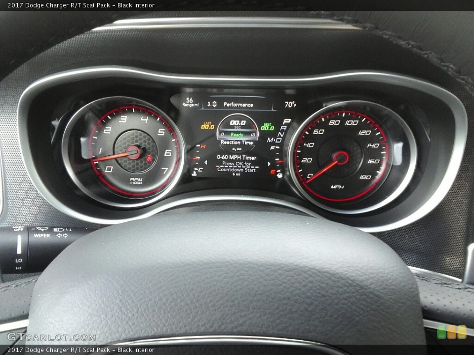 Black Interior Gauges for the 2017 Dodge Charger R/T Scat Pack #120879887