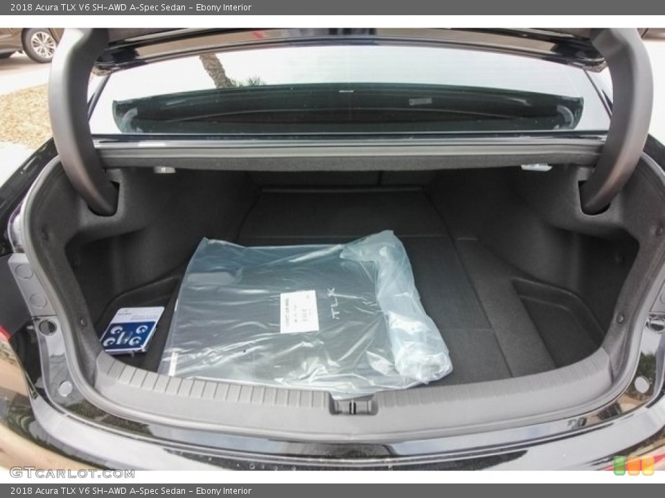 Ebony Interior Trunk for the 2018 Acura TLX V6 SH-AWD A-Spec Sedan #120882491