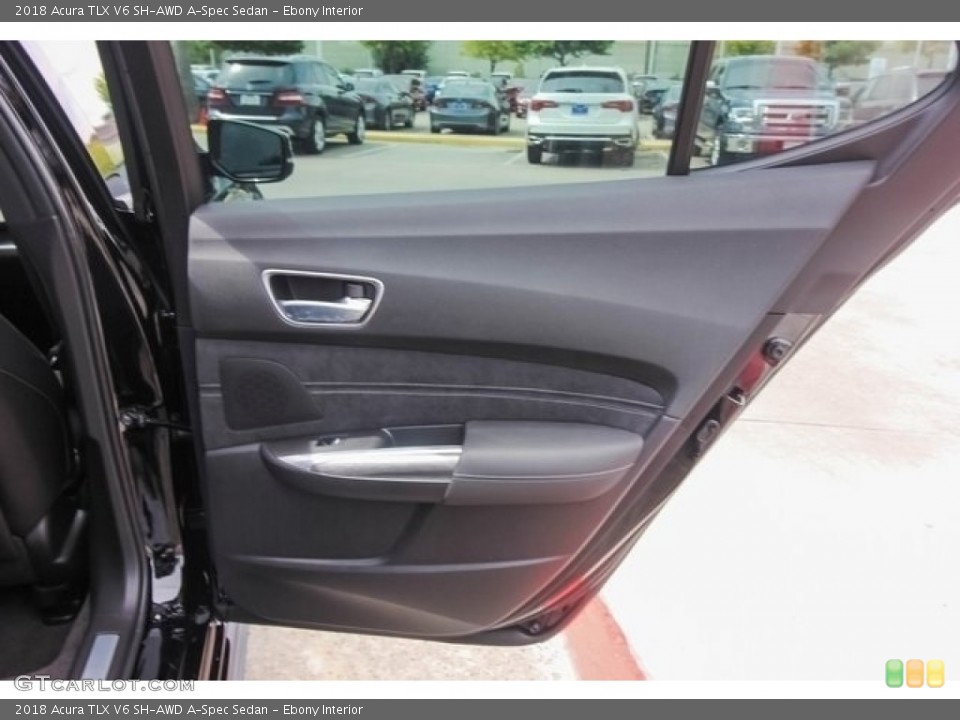 Ebony Interior Door Panel for the 2018 Acura TLX V6 SH-AWD A-Spec Sedan #120882500