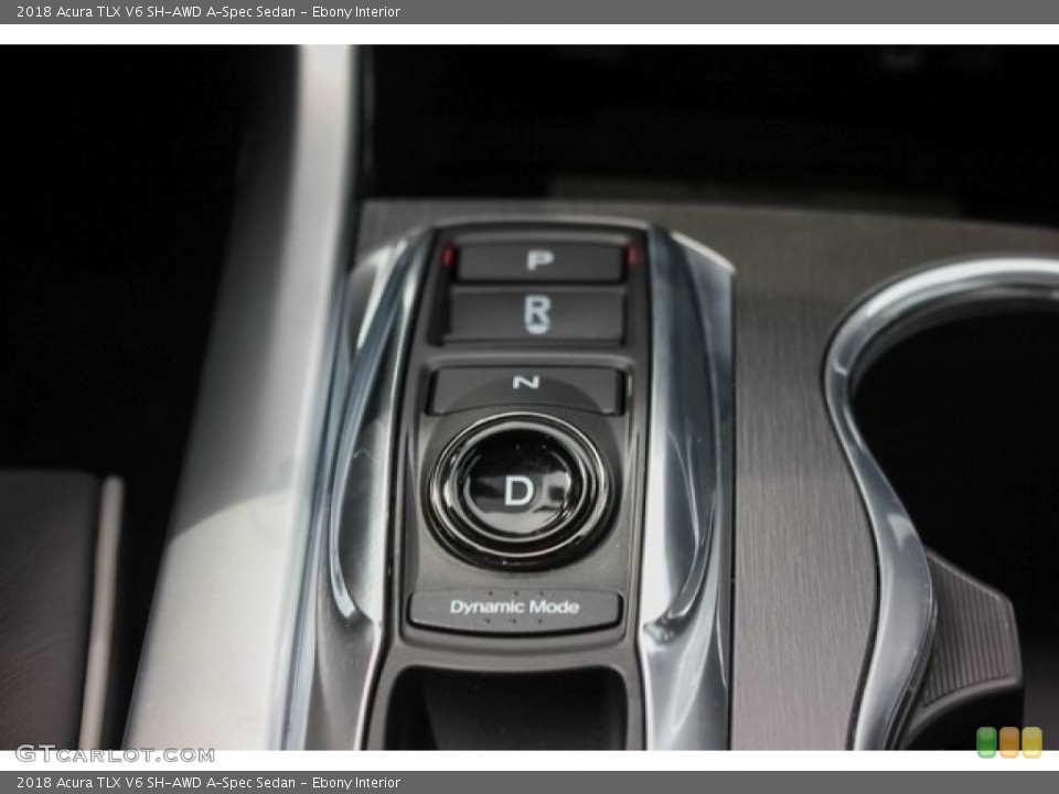 Ebony Interior Transmission for the 2018 Acura TLX V6 SH-AWD A-Spec Sedan #120882587