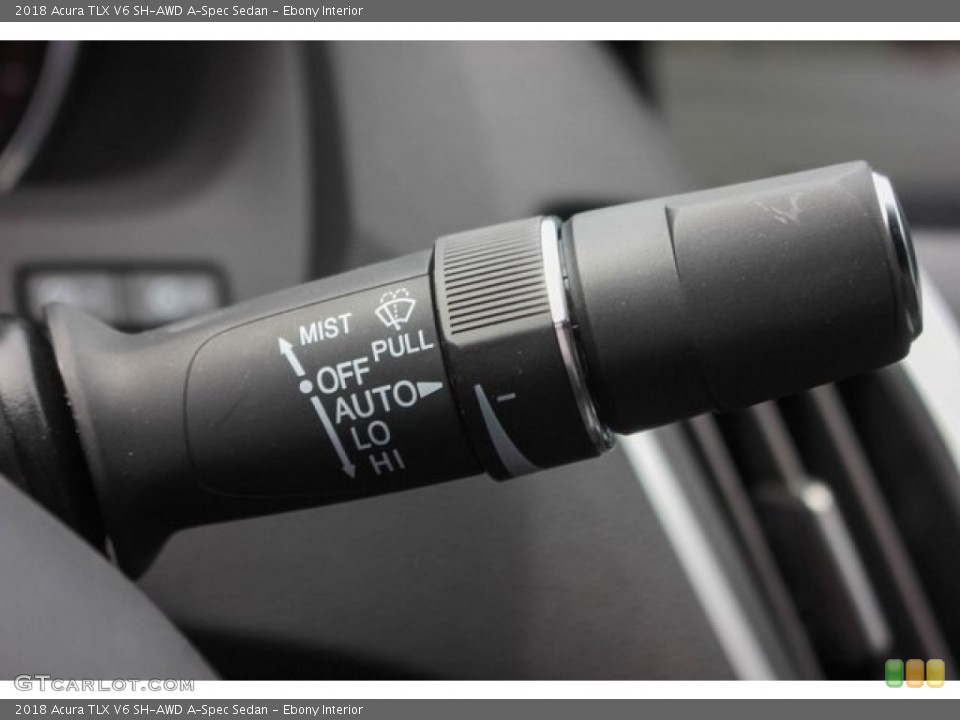 Ebony Interior Controls for the 2018 Acura TLX V6 SH-AWD A-Spec Sedan #120882641