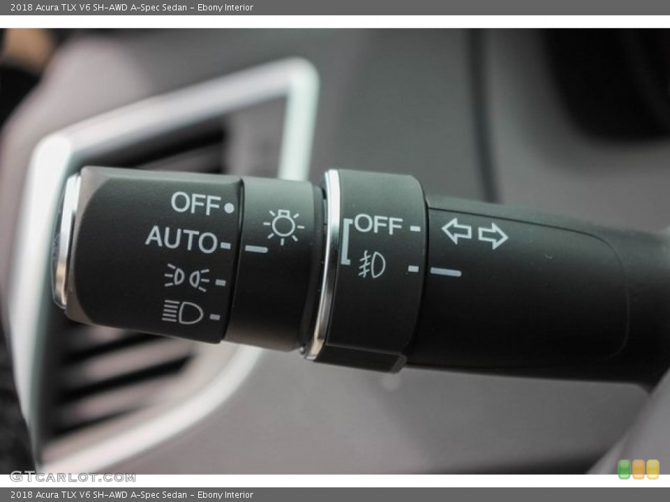 Ebony Interior Controls for the 2018 Acura TLX V6 SH-AWD A-Spec Sedan #120882647