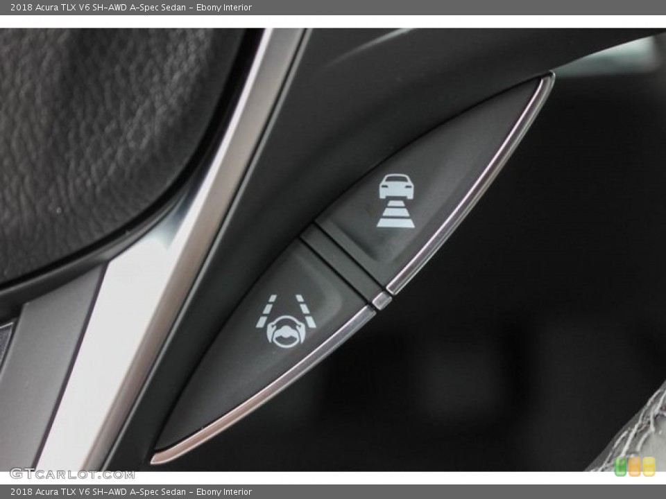Ebony Interior Controls for the 2018 Acura TLX V6 SH-AWD A-Spec Sedan #120882659