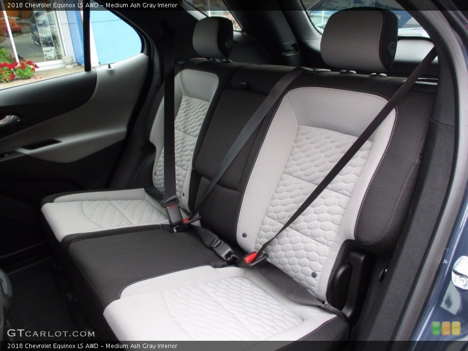 Medium Ash Gray Interior Rear Seat for the 2018 Chevrolet Equinox LS AWD #120884036