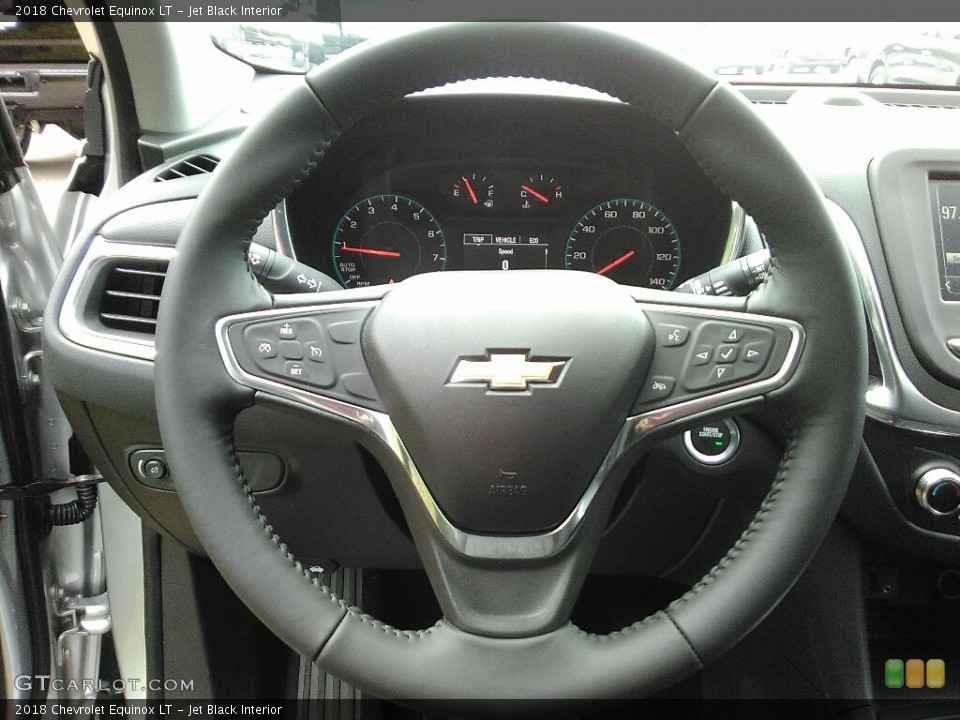Jet Black Interior Steering Wheel for the 2018 Chevrolet Equinox LT #120891446