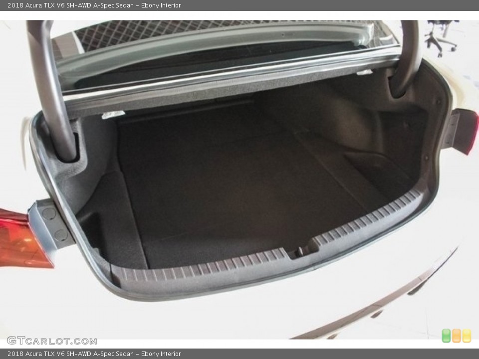 Ebony Interior Trunk for the 2018 Acura TLX V6 SH-AWD A-Spec Sedan #120902741