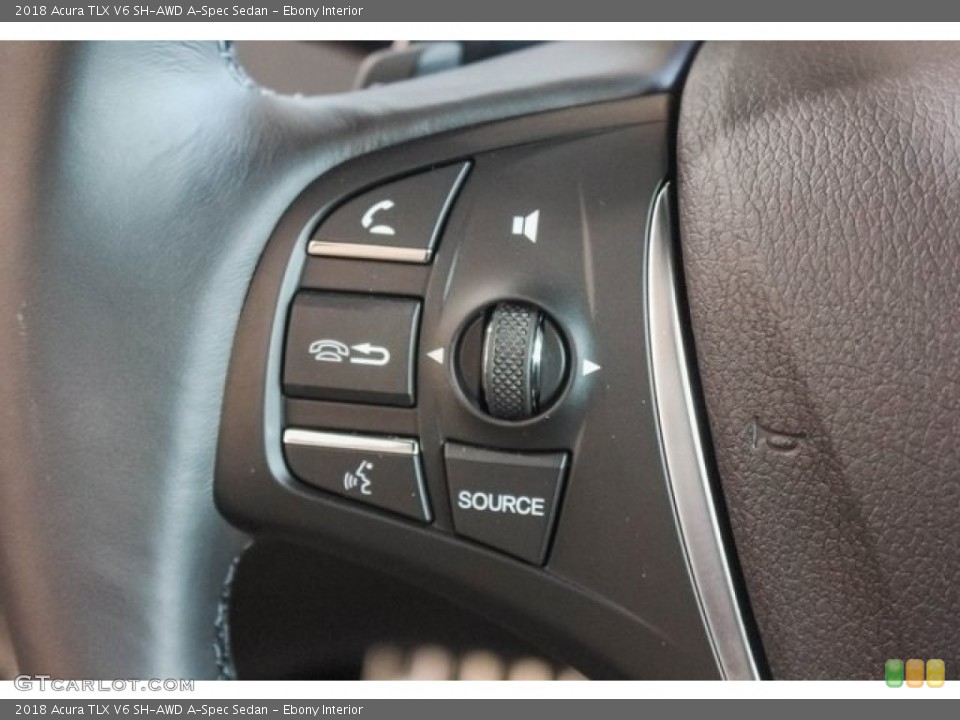 Ebony Interior Controls for the 2018 Acura TLX V6 SH-AWD A-Spec Sedan #120902918