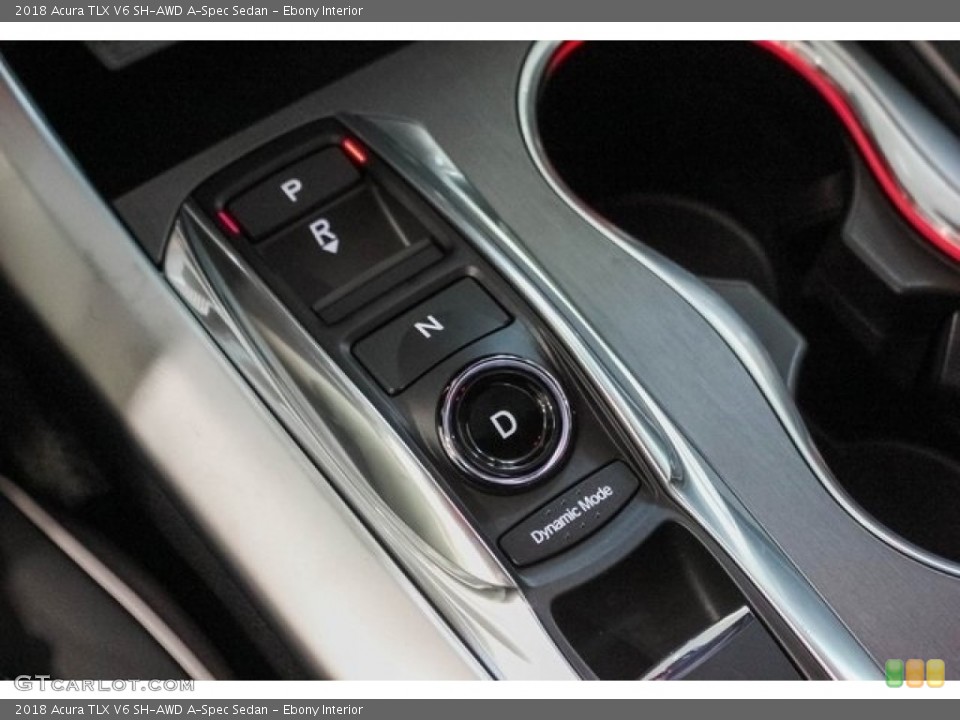 Ebony Interior Transmission for the 2018 Acura TLX V6 SH-AWD A-Spec Sedan #120903029