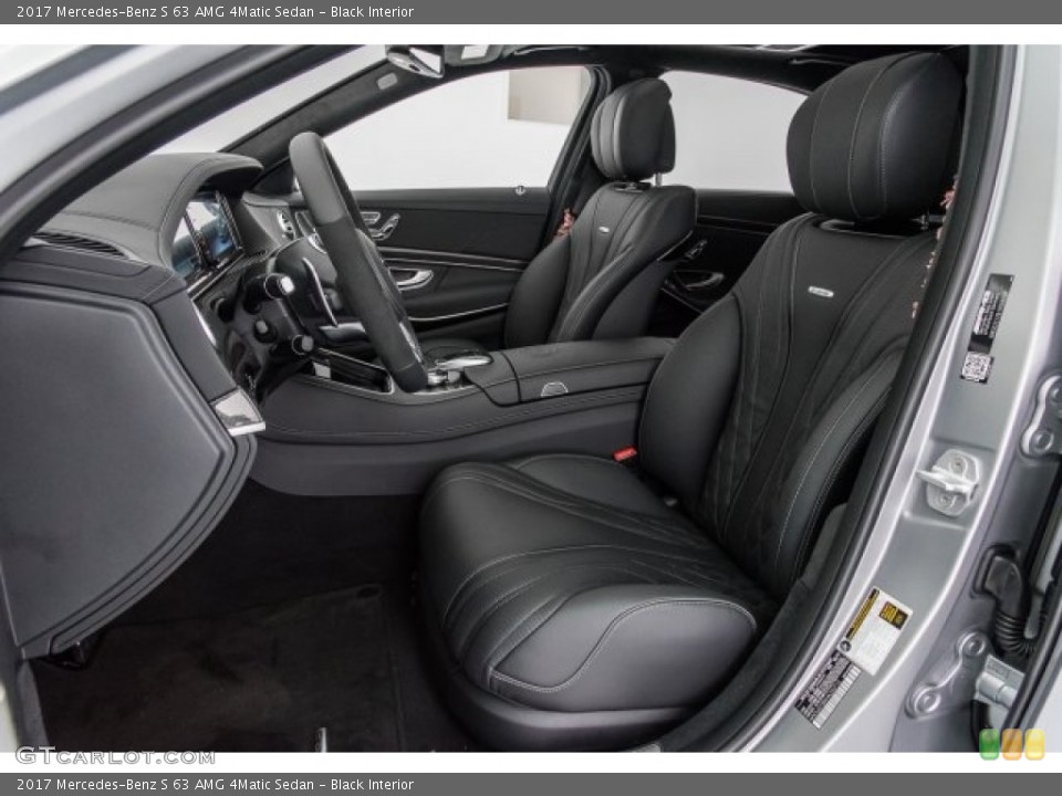 Black Interior Photo for the 2017 Mercedes-Benz S 63 AMG 4Matic Sedan #120903134