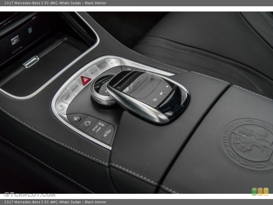 Black Interior Controls for the 2017 Mercedes-Benz S 63 AMG 4Matic Sedan #120903248
