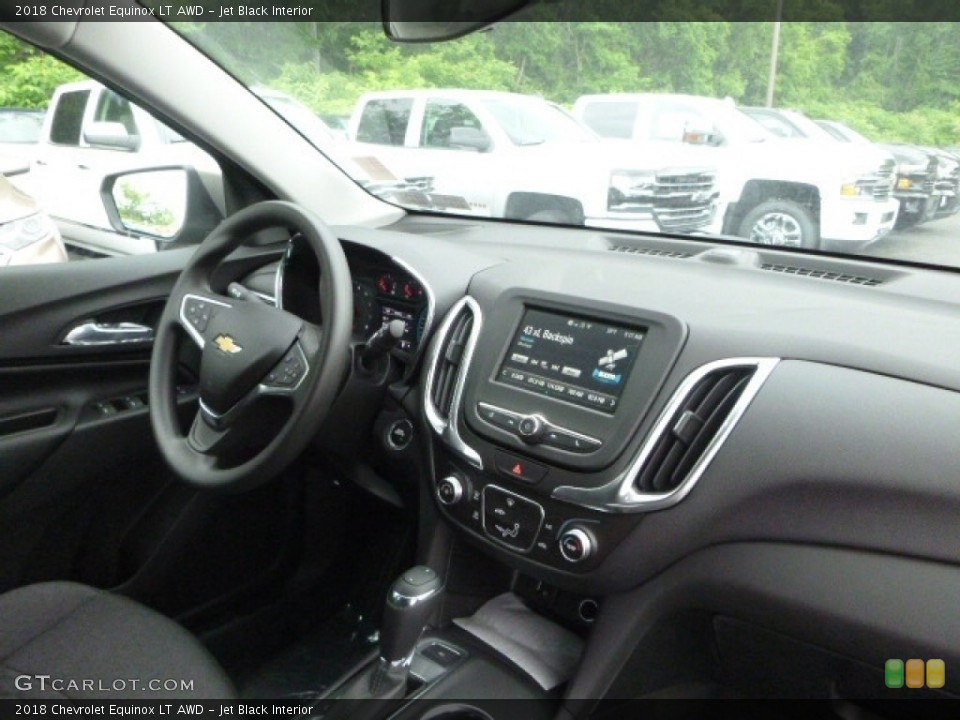 Jet Black Interior Dashboard for the 2018 Chevrolet Equinox LT AWD #120905948