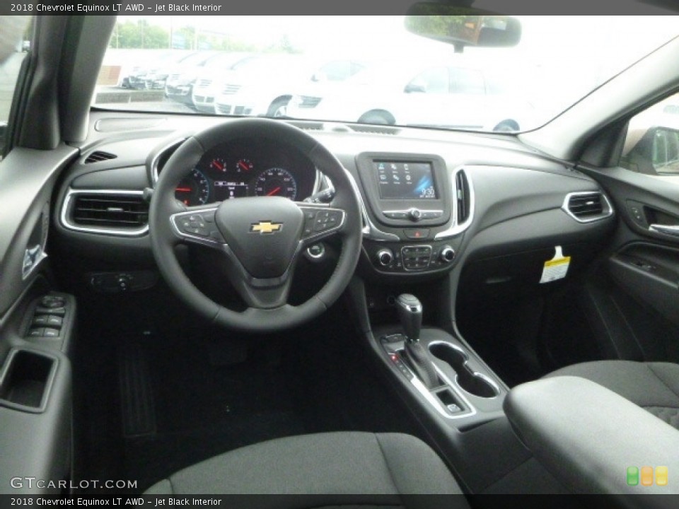 Jet Black Interior Dashboard for the 2018 Chevrolet Equinox LT AWD #120906365