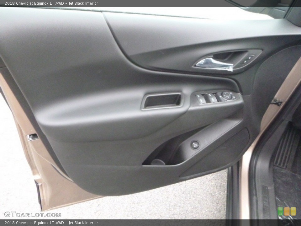 Jet Black Interior Door Panel for the 2018 Chevrolet Equinox LT AWD #120906383