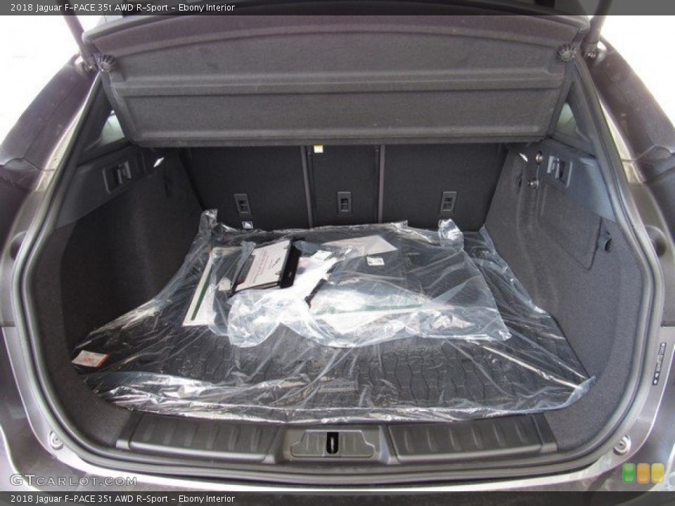 Ebony Interior Trunk for the 2018 Jaguar F-PACE 35t AWD R-Sport #120913388