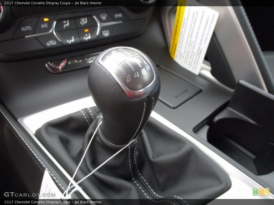 Jet Black Interior Transmission for the 2017 Chevrolet Corvette Stingray Coupe #120915194