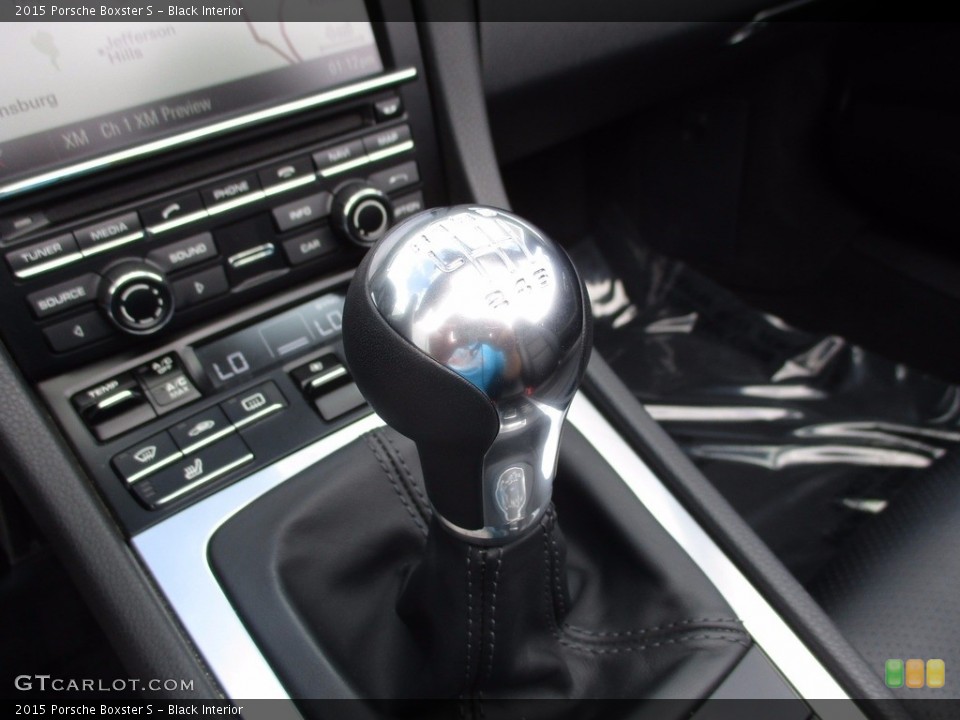 Black Interior Transmission for the 2015 Porsche Boxster S #120918534