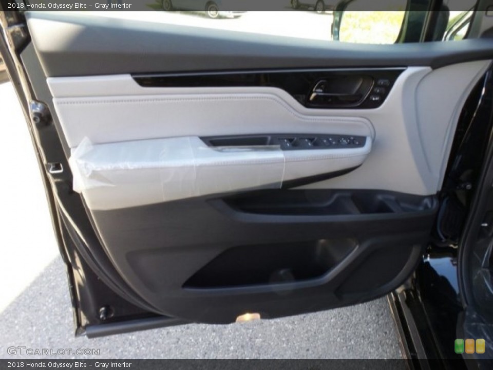 Gray Interior Door Panel for the 2018 Honda Odyssey Elite #120924676