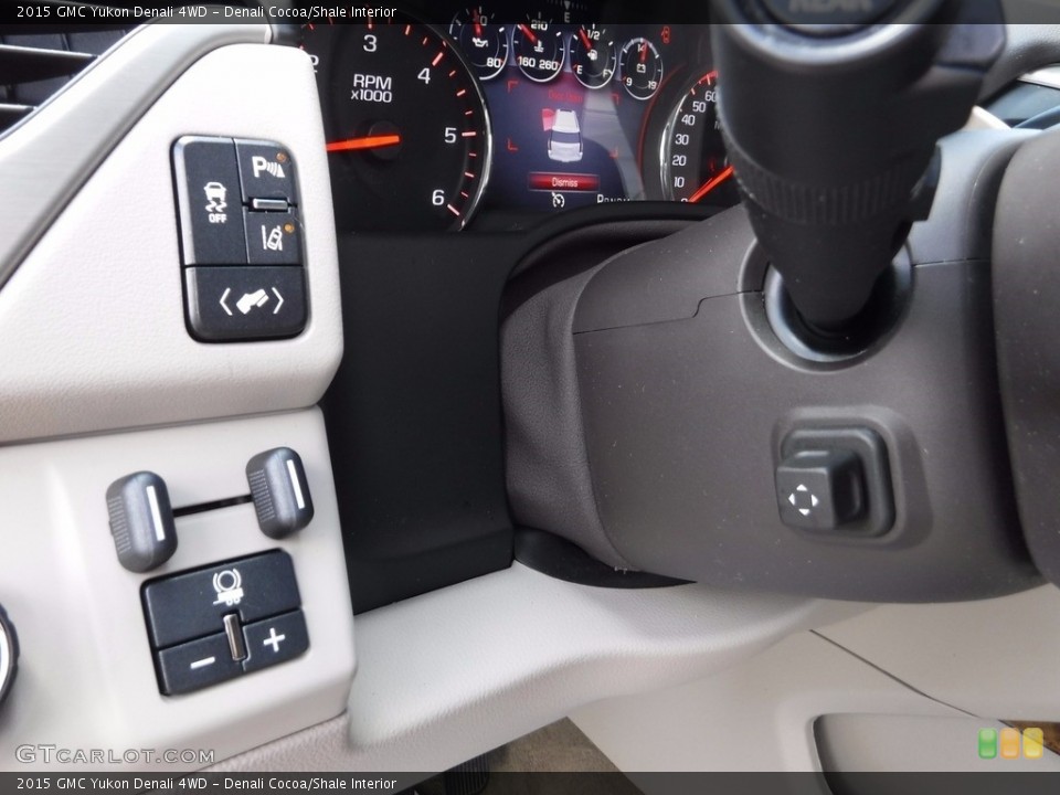 Denali Cocoa/Shale Interior Controls for the 2015 GMC Yukon Denali 4WD #120926041