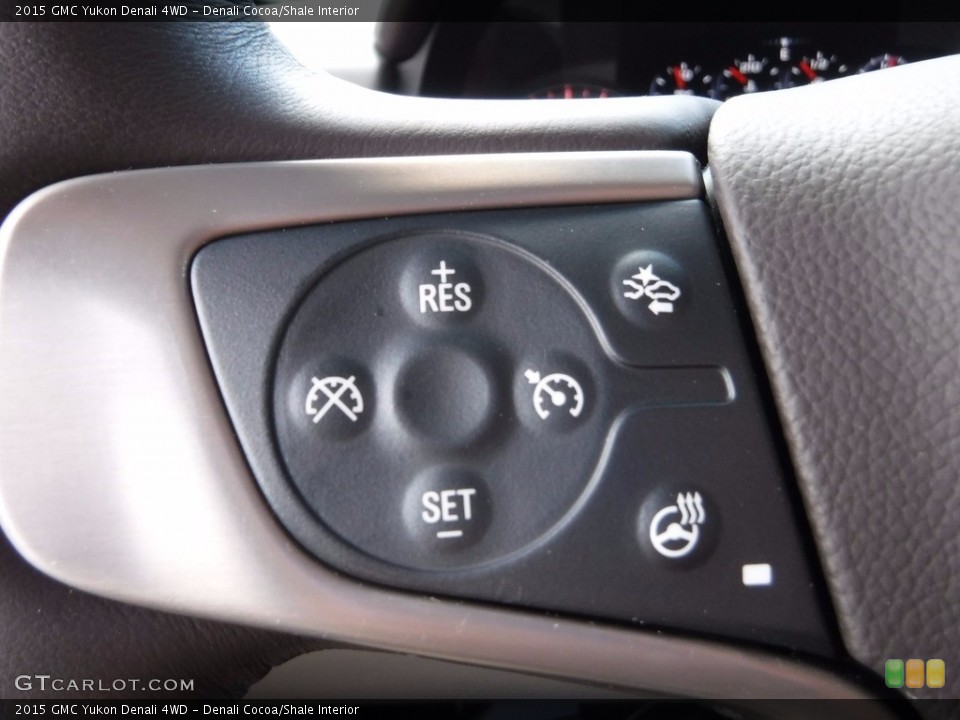 Denali Cocoa/Shale Interior Controls for the 2015 GMC Yukon Denali 4WD #120926269